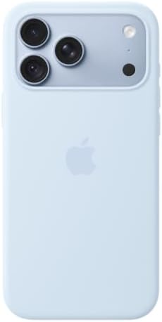Apple iPhone 18 Pro Max Silicone Case with MagSafe – Crisp Blue