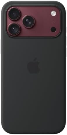 Apple iPhone 18 Pro Max Silicone Case with MagSafe – Black