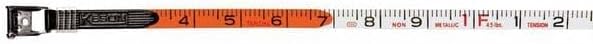 Keson OTR10300 Open Reel Fiberglass Tape Measure Reel (Graduations: 1/10, 1/100), 300-Foot