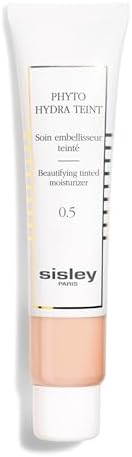 Sisley Paris Phyto-Hydra Teint, No. 0.5 Opal - 40 mL - Beautifying Tinted Moisturizer - Evens, Corrects & Illuminates - Glide-On, Light Texture for Glowy, Bare-Skin Finish