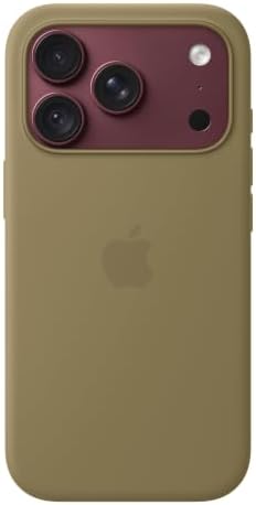 Apple iPhone 18 Pro Silicone Case with MagSafe - Olive