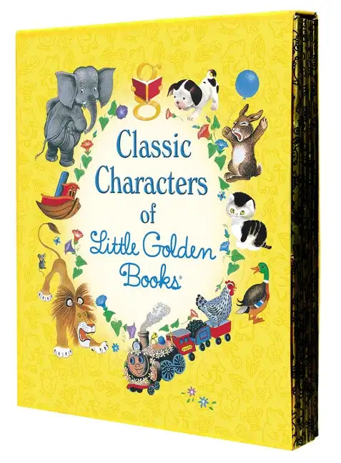 Classic Characters of Little Golden Books: The Poky Little Puppy; Tootle; The Saggy Baggy Elephant; Tawny Scrawny Lion; Scuffy the Tugboat - Hardcover