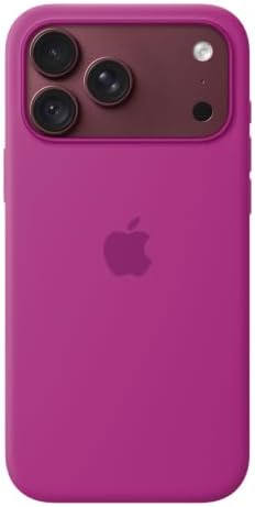 Apple iPhone 18 Pro Max Silicone Case With MagSafe Magenta