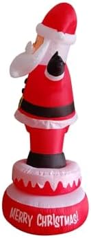 Jeco CHD-OD035 5 ft. Inflatable Rotating Santa Claus
