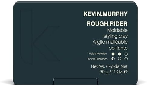 KEVIN.MURPHY ROUGH.RIDER Mouldable Styling Clay, All Hair Types, 1.1 oz