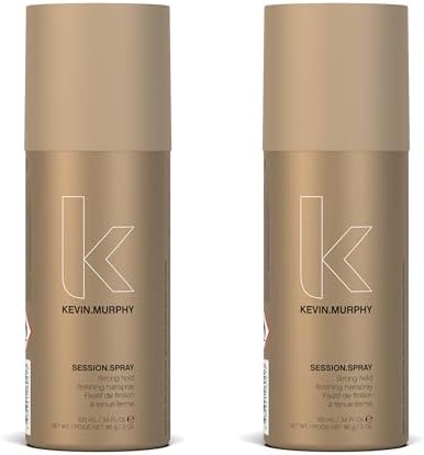 KEVIN.MURPHY SESSION.SPRAY Strong Hold Finishing Spray, 3.4 fl oz, 2-Pack