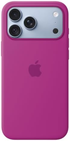 Apple iPhone 18 Pro Max Silicone Case With MagSafe Magenta