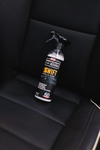 P & S PROFESSIONAL DETAIL PRODUCTS Swift Clean & Shine - Interior Cleaner & Protectant for Leather, Vinyl, Plastic - Cleans, Conditions & Leaves a Satin Finish - Fresh Scent - 1 Gallon