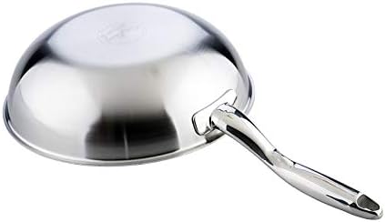 Pans Wok Saucepan Induction Kitchen U Saucepan Frying Pan Saucepan Non-Stick Pan Smokeless Pan Thick Stainless Steel Pan Compound Three-Layer Fry Pan Frying Pa,