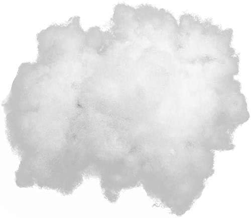 Hometex Canada Pillow Stuffing (Not Made in China) 1 LB Bag 100% High-Loft Polyester Stuffing Fiber Fill