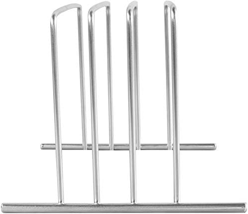 Small Cutting Board Organizer, Lifetime Stainless Steel Stores 1" Thick Baking Pans and Sheets, Fits in Cabinets