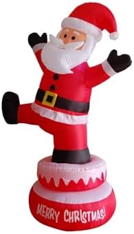 Jeco CHD-OD035 5 ft. Inflatable Rotating Santa Claus