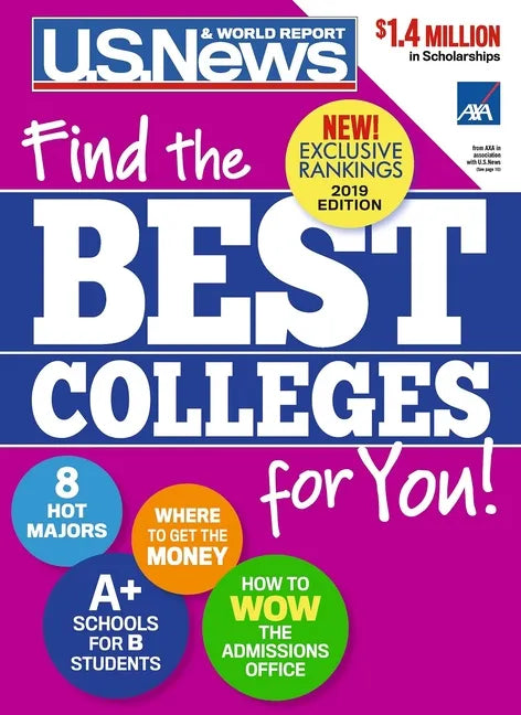 Best Colleges 2019: Find the Best Colleges for You! - Paperback