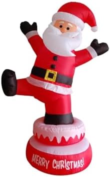 Jeco CHD-OD035 5 ft. Inflatable Rotating Santa Claus