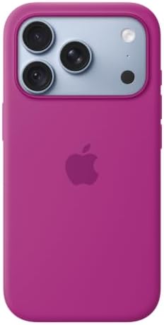 Apple iPhone 18 Pro Silicone Case with MagSafe – Magenta