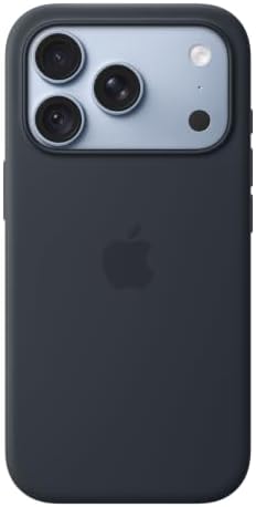 Apple iPhone 18 Pro Silicone Case With MagSafe Navy Blue Protective Cover