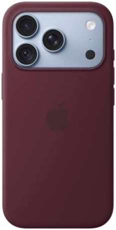 Apple iPhone 18 Pro Silicone Case with MagSafe – Burgundy