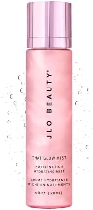 JLO BEAUTY That Glow Hydrating Face Mist & Setting Spray, Niacinamide, 4 Oz