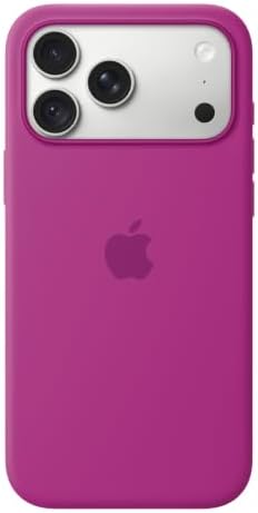 Apple iPhone 18 Pro Max Silicone Case With MagSafe Magenta
