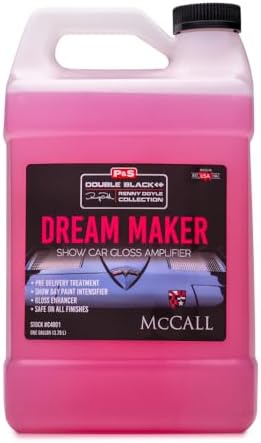 P & S PROFESSIONAL DETAIL PRODUCTS Dream Maker - Show Car Exterior Gloss Amplifier Spray; Safe & Effective on Single Stage or Clear Coated Paint; Ultimate Protection for Vehicle Finish - 1 Gallon