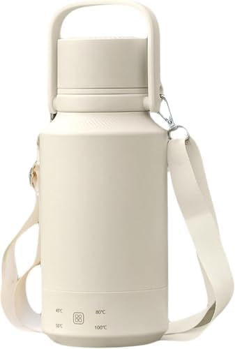 MEGAWISE Portable Electric Kettle 1L, Rapid Boil, Food-Grade 304 Stainless Steel, Auto Shut-Off & Boil-Dry Protection, Compact Hot Water Boiler for Home, Office & Travel
