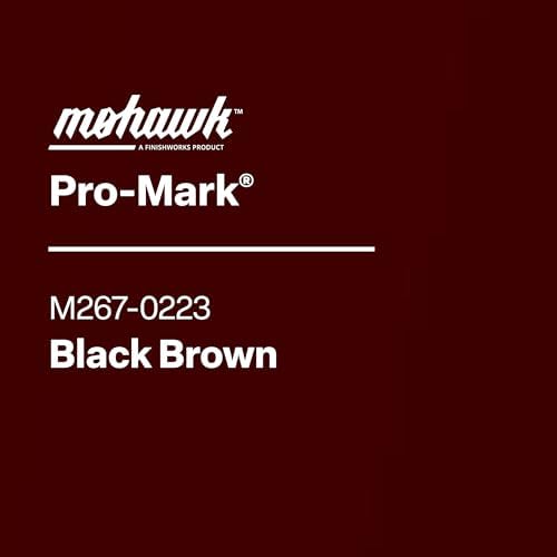 Mohawk Pro Mark Capillary Wood Touch Up Marker Black Brown Scratch Repair