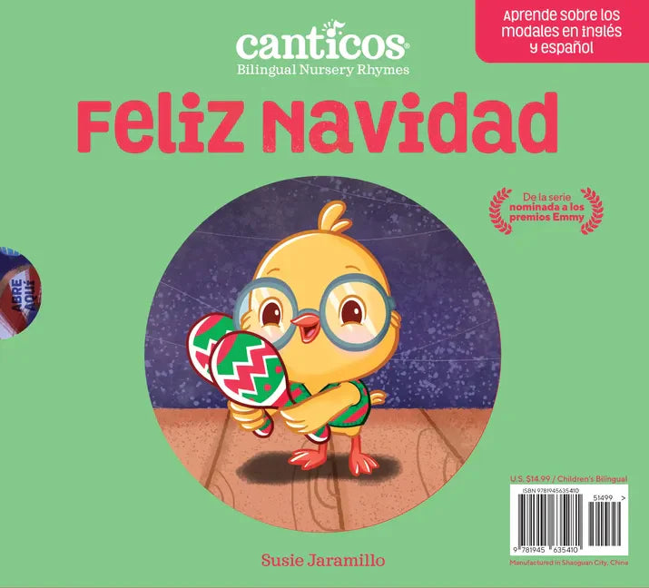 Canticos Jingle Bells / Navidad: Bilingual Nursery Rhymes - Board Book