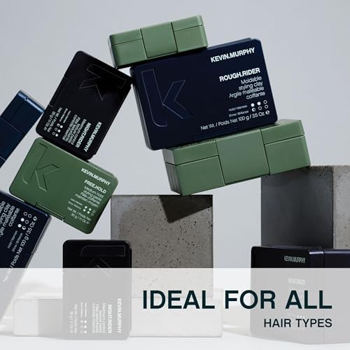 KEVIN.MURPHY ROUGH.RIDER Mouldable Styling Clay, All Hair Types, 1.1 oz