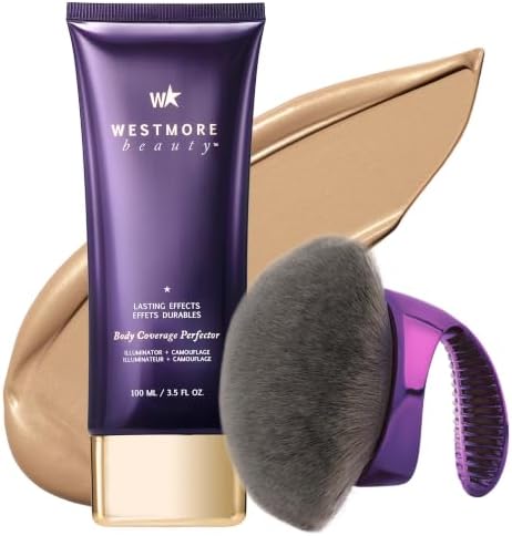 Waterproof Full Coverage Leg Makeup And Brush Perfector 1N