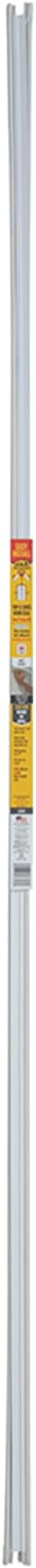 M-D Building Products 43343 White Aluminum and Vinyl Cinch® Self-Adhesive Top and Sides Door Seal Kit