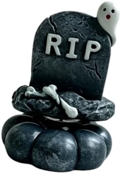 Turning Halloween Desk Decor Resin Figurine Toy Cartoon Tabletop Accent for Shelf Windowsill Coffee Table Party Display Halloween Resin Figurine Desk Accent Tabletop Ornament Shelf Display Room Base