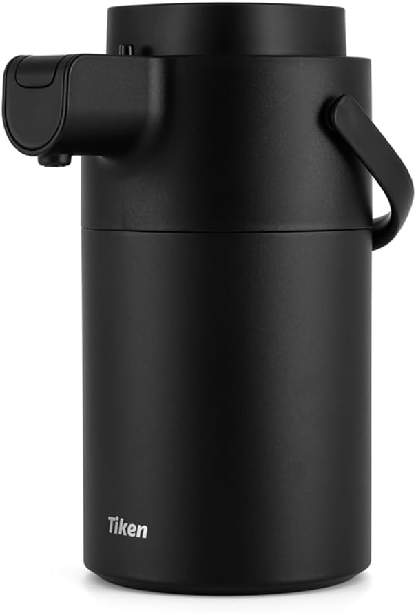 Tiken Airpot Coffee Dispenser with Pump - 102oz/3L Thermal Coffee Carafes for Hot Beverage - Stainless Steel Insulated Coffee Thermos Carafe