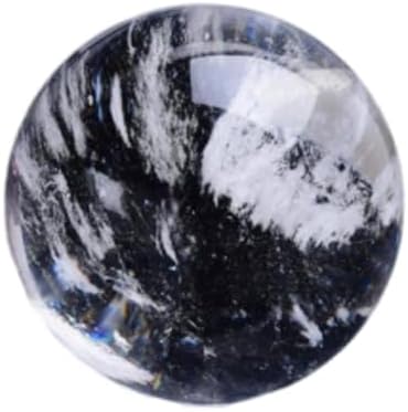 White Crystal Melting Ball Home Decoration Feng Shui Rotating ,White-3~4cm