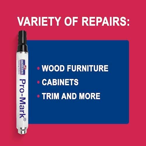 Mohawk Finishing Products Pro Mark Wood Touch Up Marker (Red Brown Mahogany)