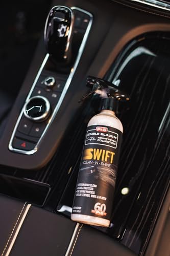 P & S PROFESSIONAL DETAIL PRODUCTS Swift Clean & Shine - Interior Cleaner & Protectant for Leather, Vinyl, Plastic - Cleans, Conditions & Leaves a Satin Finish - Fresh Scent - 16 oz