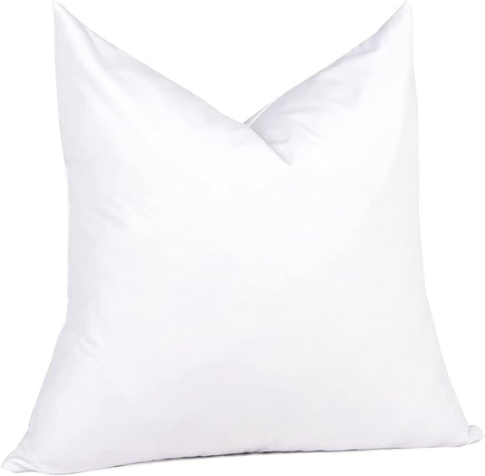 puredown® 16x16 Feather Down Pillow Insert, 1 Pack Throw Pillow Insert for Couch, Chairs, Office, Apartments