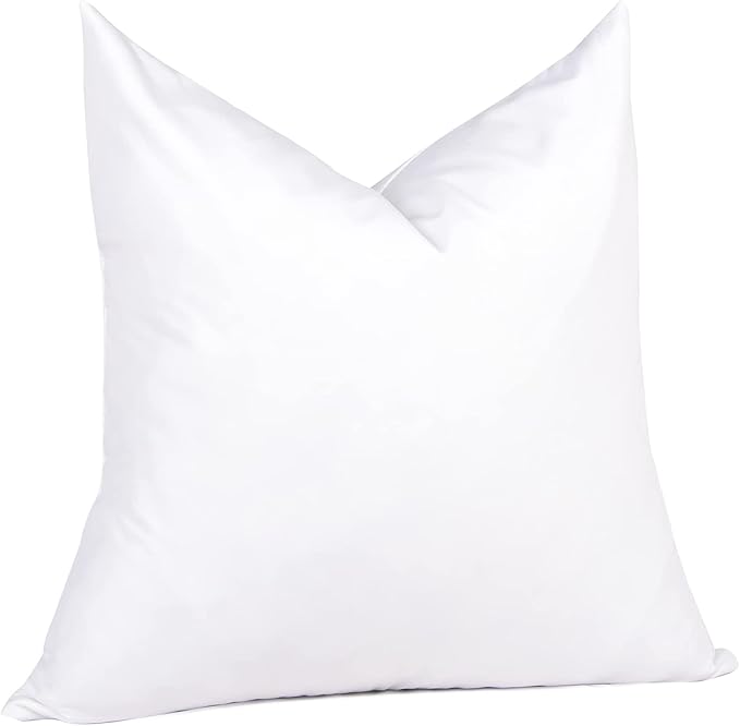 puredown® 24x24 Feather Down Pillow Insert, 1 Pack Throw Pillow Insert for Couch, Chairs, Office, Apartments