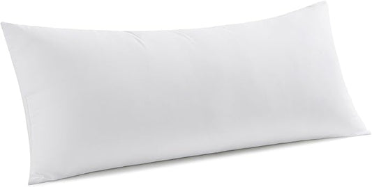 MIULEE 18x22 Inch Throw Pillow Insert Premium Throw Pillow Virgin Microfiber Stuffer Rectangle Pillow for Sofa Bed Couch