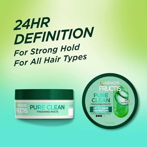 Garnier Fructis Style Pure Clean Finishing Paste 2 oz (Pack of 8)