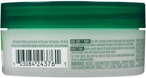 Garnier Fructis Style Pure Clean Finishing Paste 2 oz (Pack of 8)