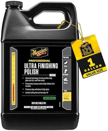 Meguiar's Professional M205 Ultra Finishing Polish Mirror Glaze, 1gal