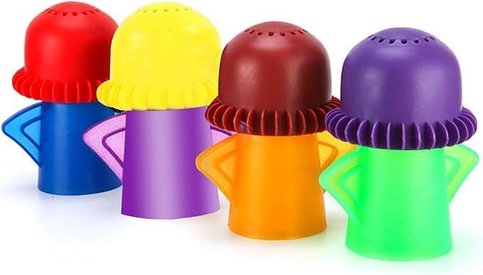 Angry Mama Microwave Oven Steam Cleaner, High Temperature Steam Cleaning Tool, Just Add Vinegar and Water, Easily Removes Odors and Crud in Minutes (Random Color, 1 Pack)