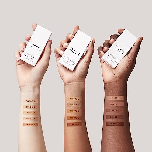 Summer Fridays Sheer Skin Tint, Lightweight Face Makeup, Shade 5 (1 Oz)