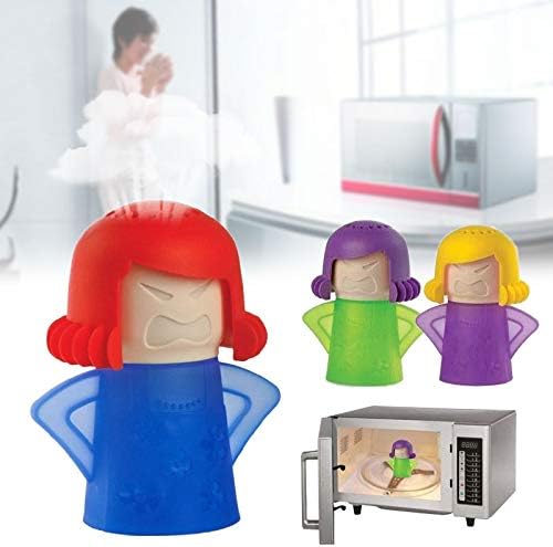 OIF Microwave Oven Steam Cleaner Easily Cleans the Crud In Minutes. Steam Cleans and Disinfects With Vinegar and Water for Home or Office Kitchens