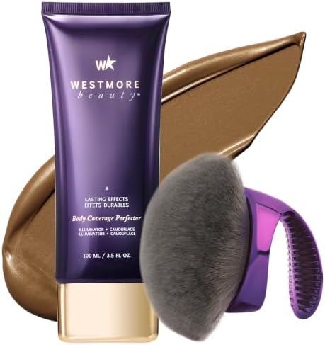 Westmore Beauty Waterproof Leg Makeup Shade 4C With Brush