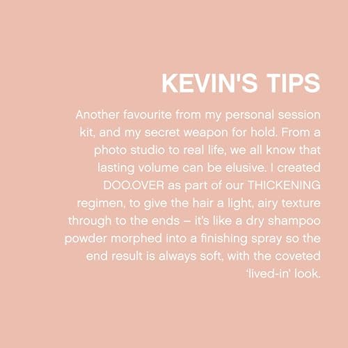 KEVIN.MURPHY DOO.OVER Dry Powder Finishing Hair Spray, 8.5 fl oz, 2-Pack