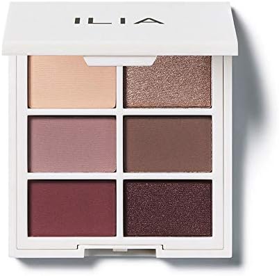 ILIA - The Necessary Eyeshadow Palette | Talc-Free, Matte, Satin + Metallic Highly Pigemented + Blendable Finishes | Cruelty-Free, Vegan (Cool Nude, 6 x 0.05 oz | 1.5 g)