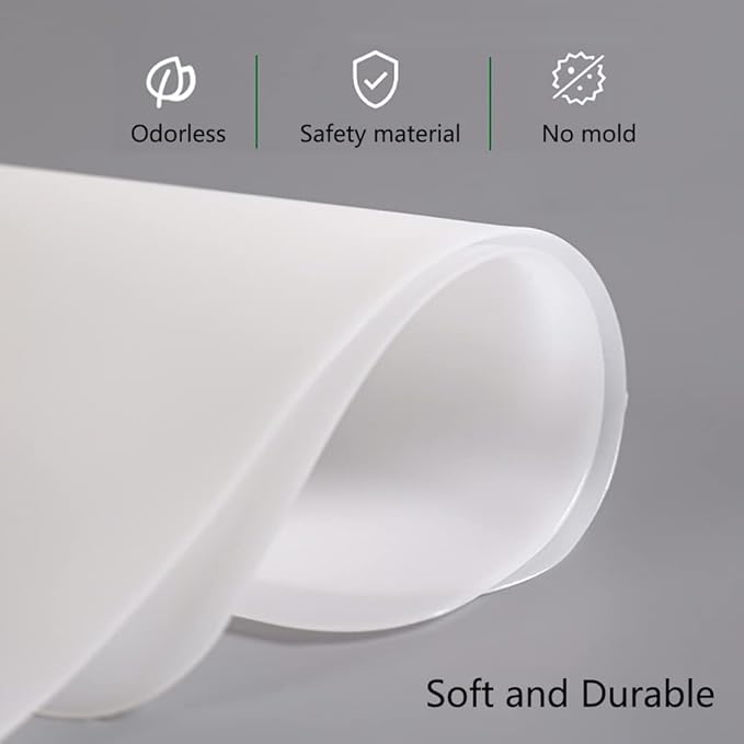 Silicone Tub Stopper Floor Drain Cover, 2 Pieces Sewer Anti-Odor Mat Deodorizing Drain Plugs for Kitchen, Bathroom and Laundry(5x5 inch)