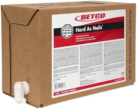 Betco® Hard As Nails® Floor Finish, 5 Gallons