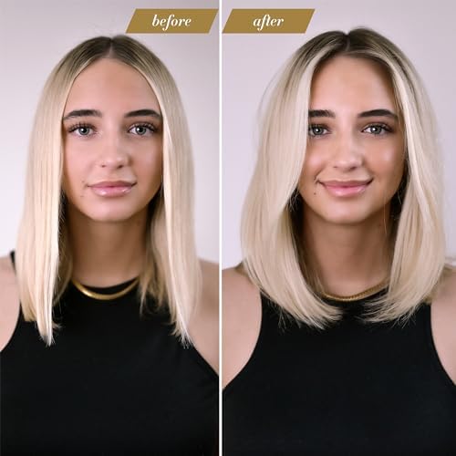 Goldie Locks Volumizing Texture Spray - Instant Volume and Lift - Invisible Matte Finish - Flexible Hold - Safe for Extensions & Color-Treated Hair - Protein-Free - 8 fl oz